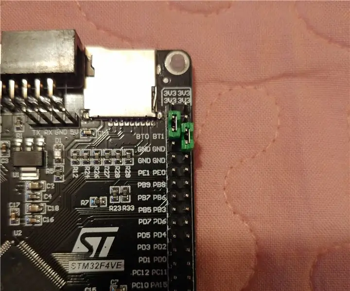 STM32F407VET6 fekete tábla és MicroPython: 3 lépés