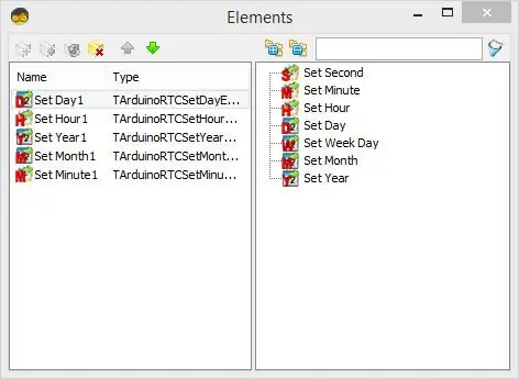 U Visuinu Set Components