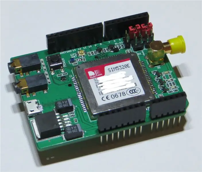 Preparación de 3G / GPRS Shield