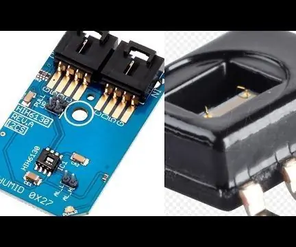 Raspberry Pi - HIH6130 I2C Fugtigheds- og temperatursensor Python -tutorial: 4 trin