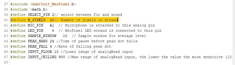 Shove Code Sa Arduino