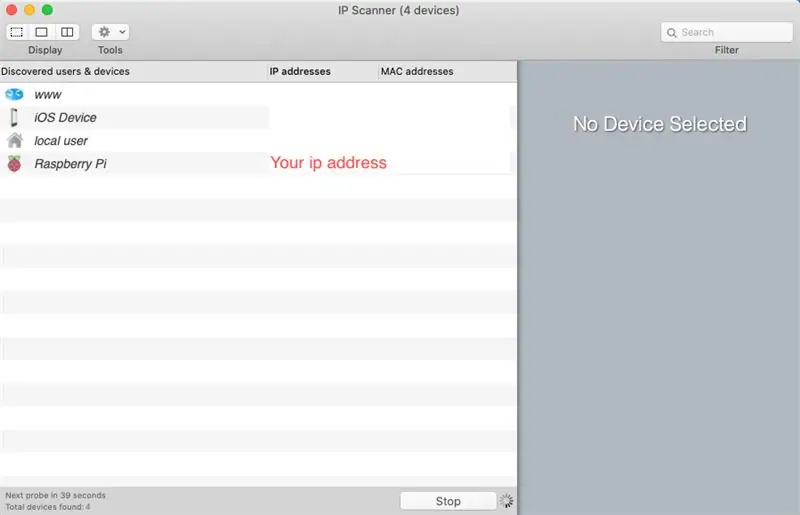 Pronađite IP adresu svoje Raspberry PI
