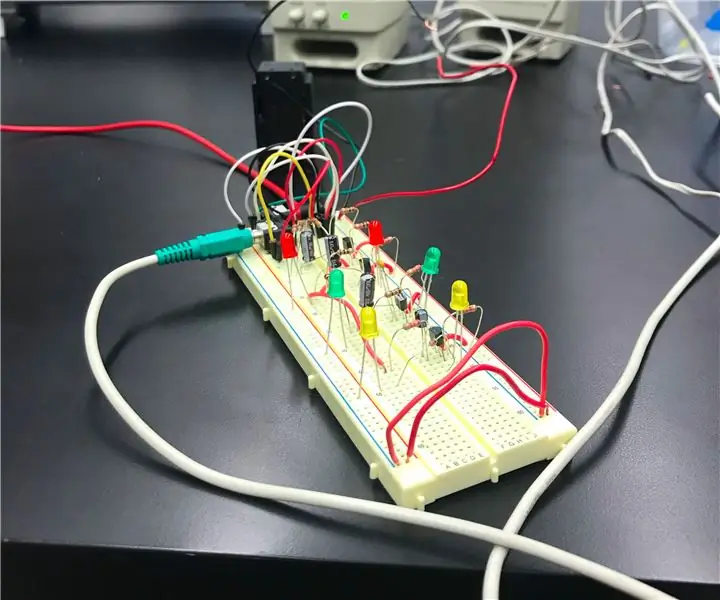 LED Organ Circuit: 5 trin