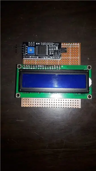 LCD və Adapter Arasındakı Bağlantı