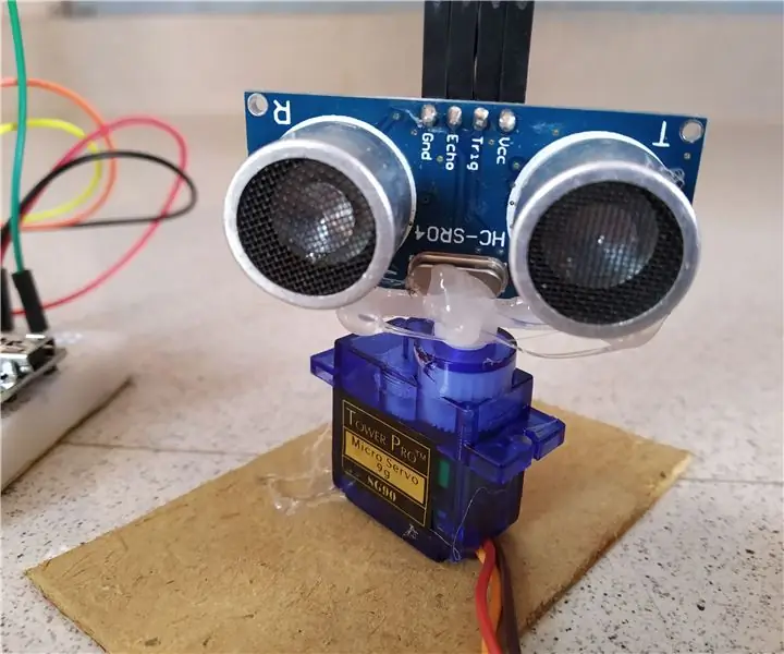 Ultrasonic Radar โดยใช้ Arduino Nano และ Serial Plotter: 10 ขั้นตอน