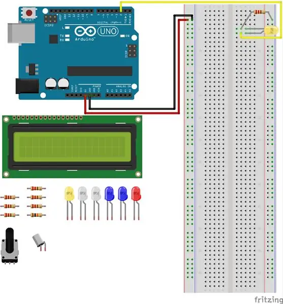 Ongeza 1 LED