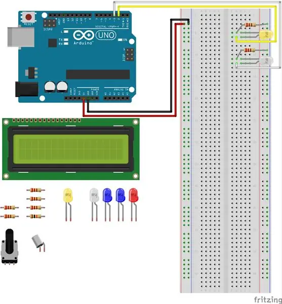 Dodajte 2. LED