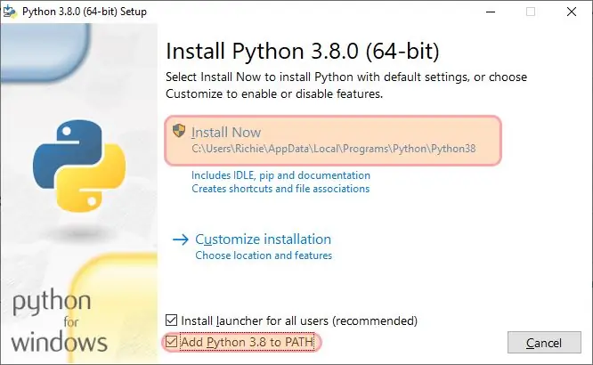 Python installieren