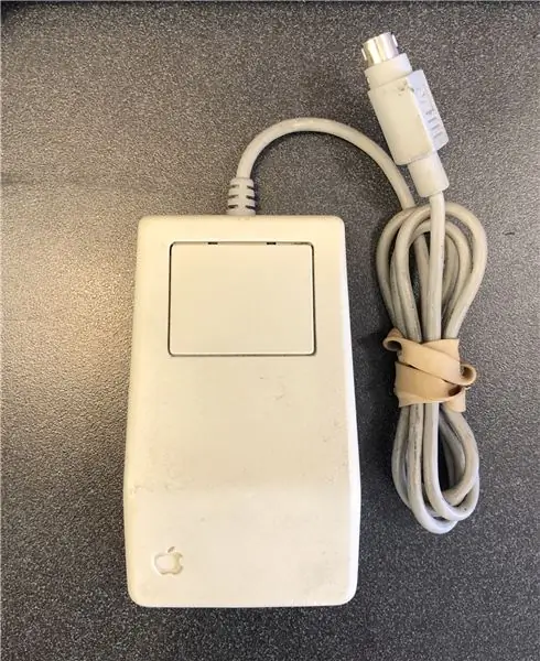 Încărcător vintage de la mouse Mac la wireless pentru iPhone