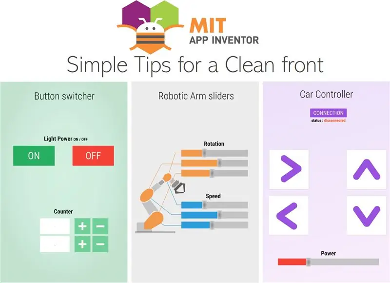 APP INVENTOR 2 - Clean Front Tips (+4 eksempel)