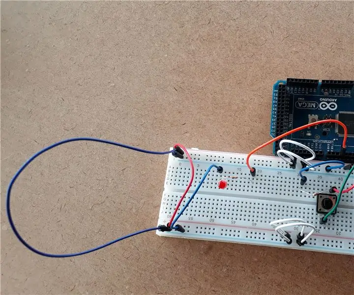 Circuit LED de doble polsador: 5 passos