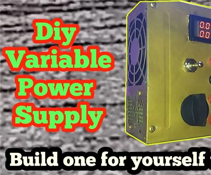 Modifikasi Power Supply Diy Menggunakan SMPS: 6 Langkah