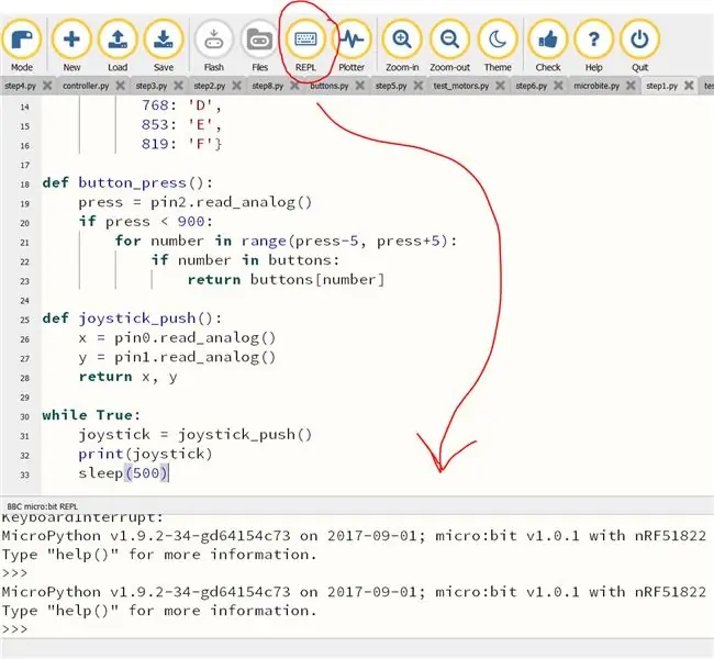 เปิด REPL