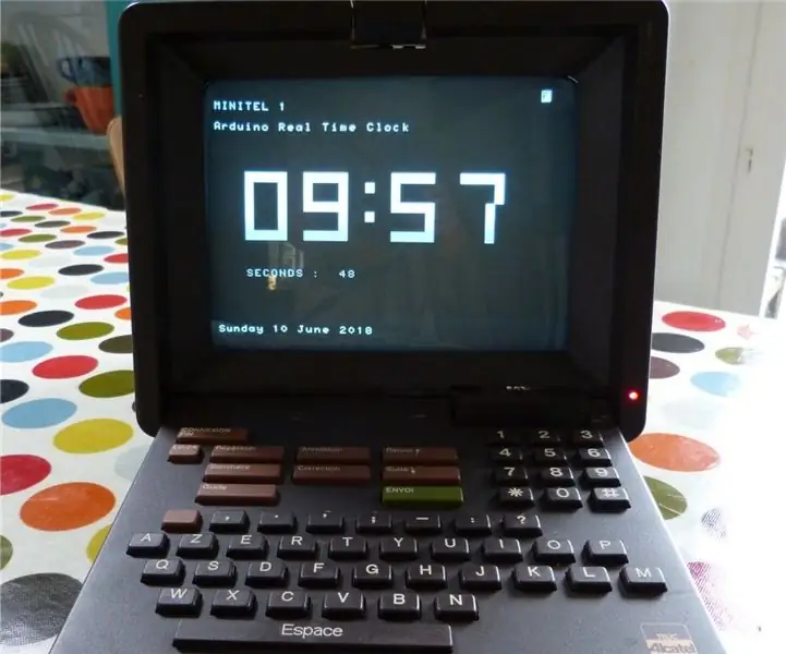 Minitel нақты уақыт сағаты: 5 қадам