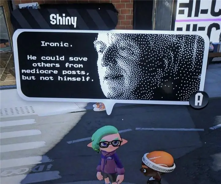 Hvordan bruke en tenåring til å skrive ut bilder på Splatoon 2 Bruke SplatPost -skriveren: 10 trinn