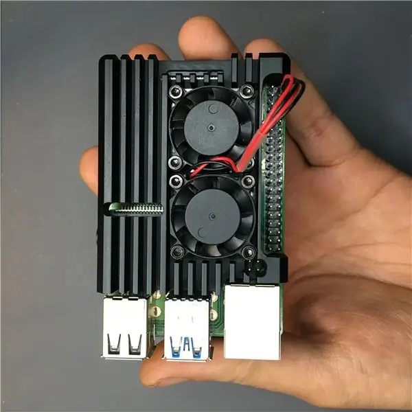 Inteligentní ovládání ventilátoru Raspberry Pi pomocí Pythonu a Thingspeak