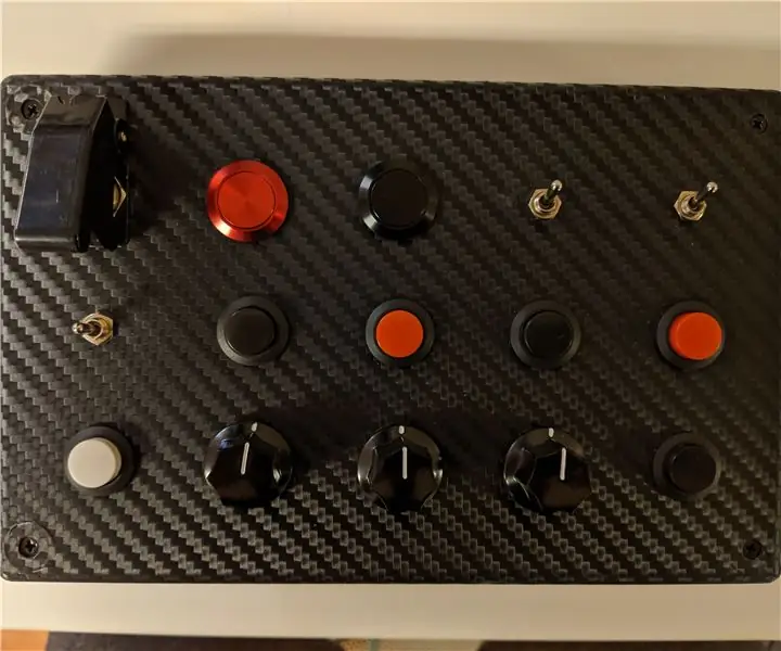 Sim Racing Button Box: 7 kroků (s obrázky)