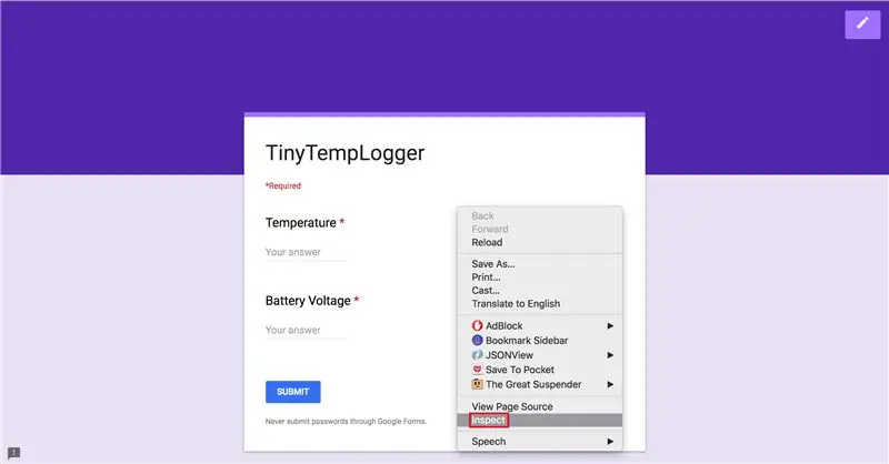 Interwebz: Google Forms