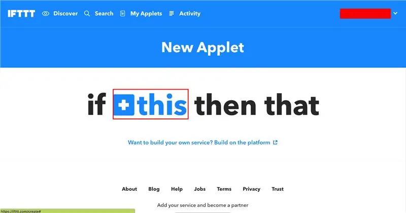 Interwebz: IFTTT վեբ -կեռիկներ