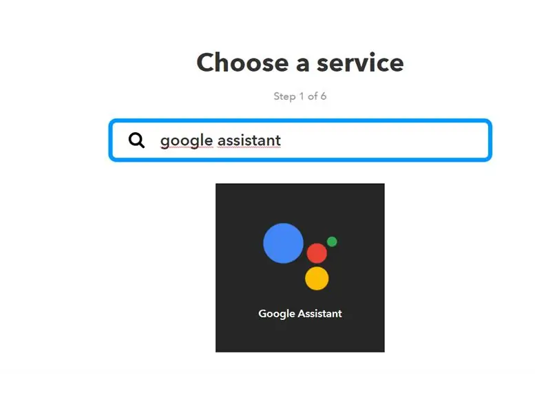 Velg Google Assistant