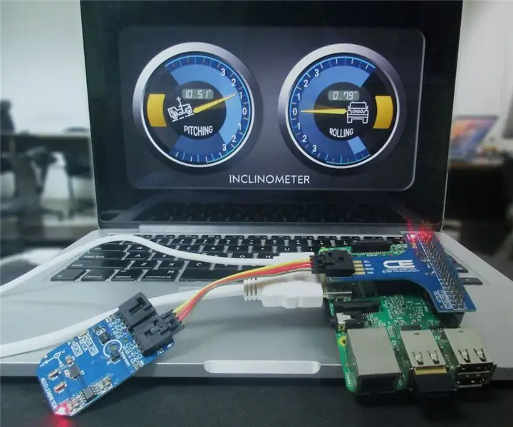 3-as versnellingsmeter, ADXL345 met framboos Pi met behulp van Python: 6 stappe