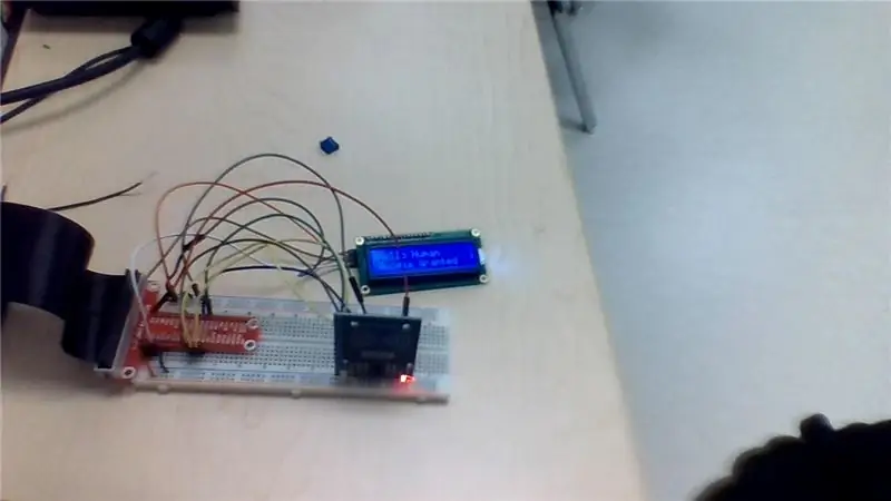 RFID -sikkerhedssystem med LCD 1602