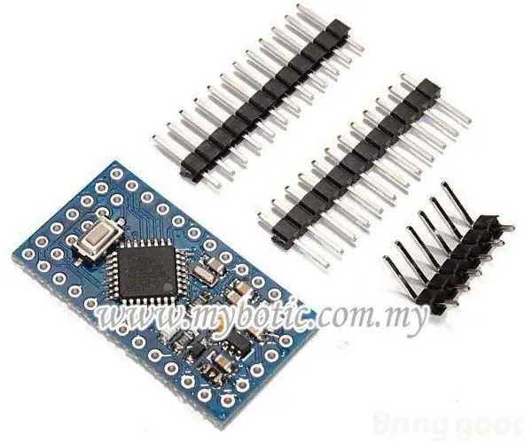 როგორ ატვირთოთ პროგრამა Arduino Pro Mini 328P Arduino Uno– ს გამოყენებით: 6 ნაბიჯი