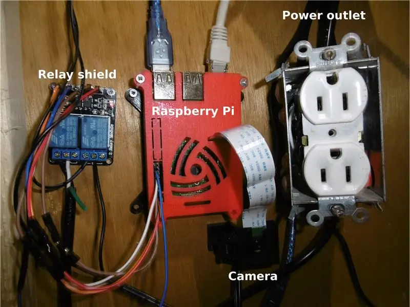 Relay Board kontrole no Octoprint uz Raspberry Pi