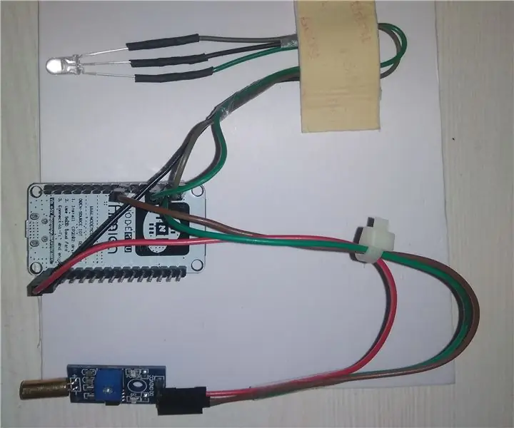 Caricamento del valore del sensore di vibrazioni su IOT ThingSpeak utilizzando NodeMCU: 4 passaggi