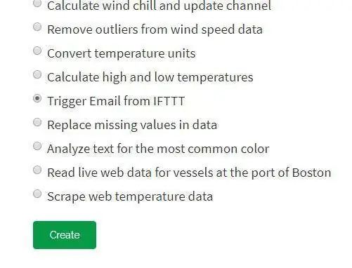 Creeu una anàlisi MATLAB