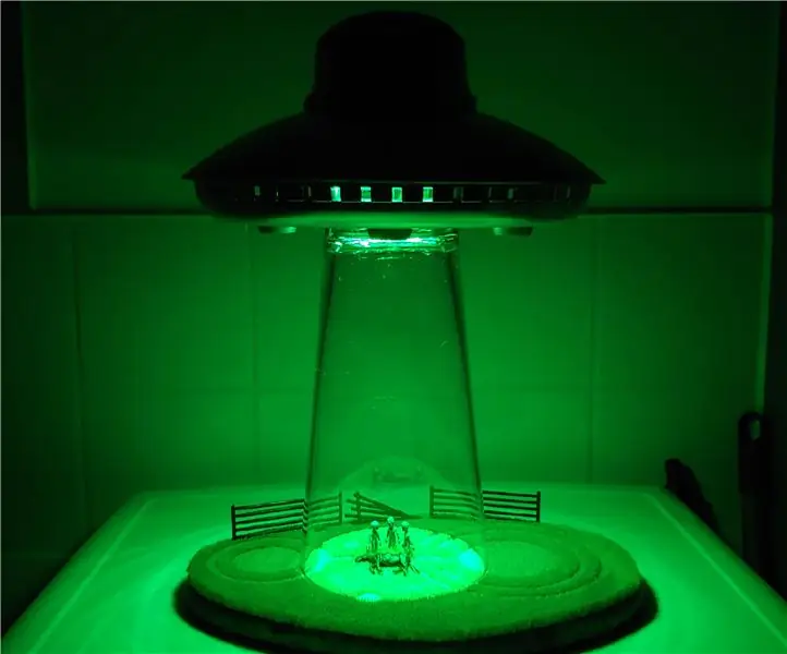 UFO Alien Lamp: 5 Hakbang