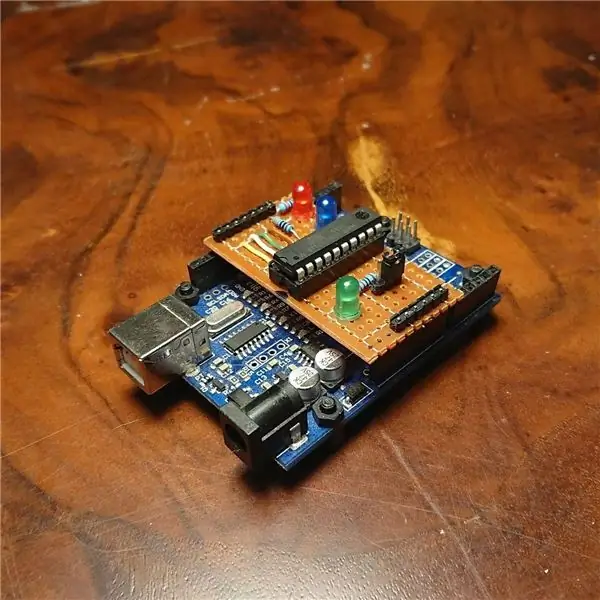 ATtiny Programmeur voor Arduino Uno