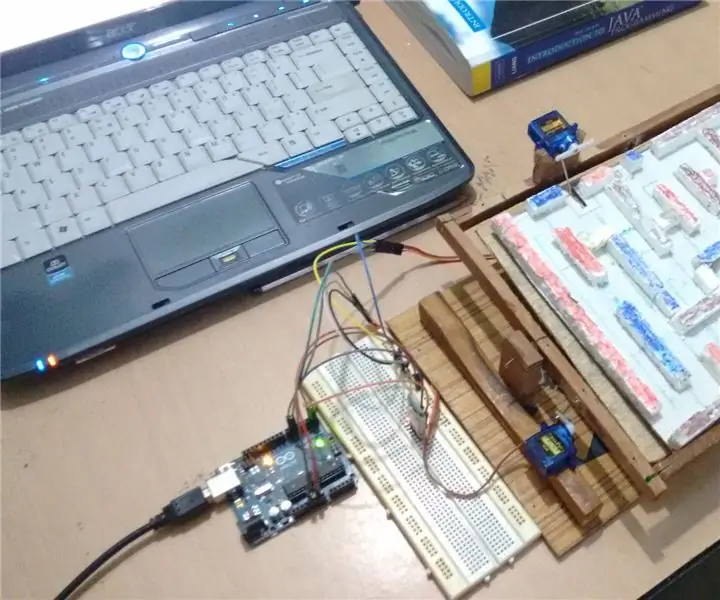 „Android“+ „Arduino Labyrith“žaidimas: 5 žingsniai (su paveikslėliais)