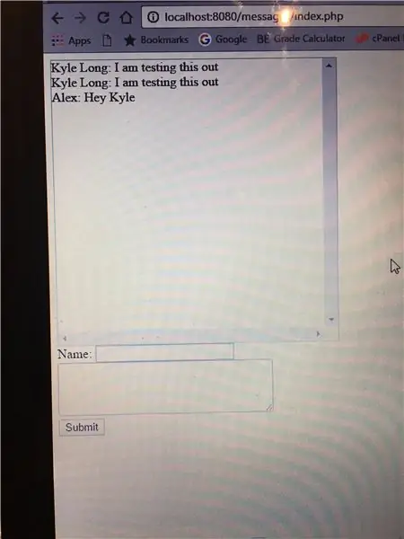 Si të bëni një faqe në internet të bordit të mesazheve duke përdorur PHP dhe MYSQL