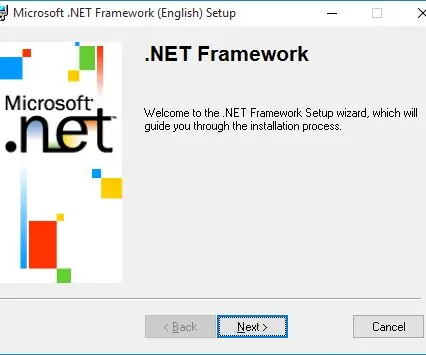 Installer .NET Framework 1.0 på 64-bit Windows: 8 trin