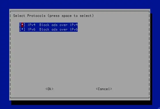 चुनें कि आप कौन से प्रोटोकॉल को ब्लॉक करना चाहते हैं