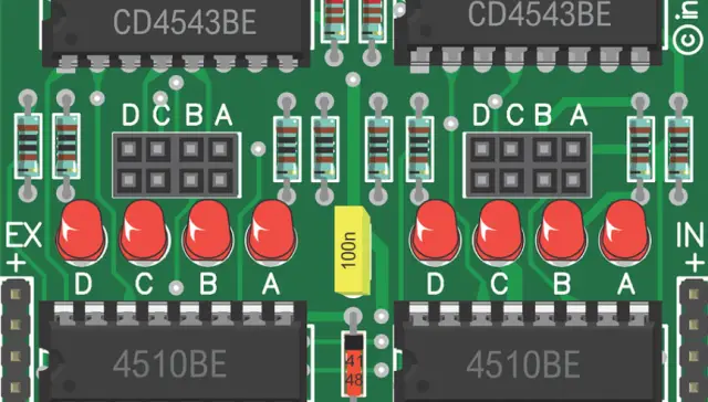 Cree un circuito de luces intermitentes con un temporizador 555 y un relé: 3 pasos