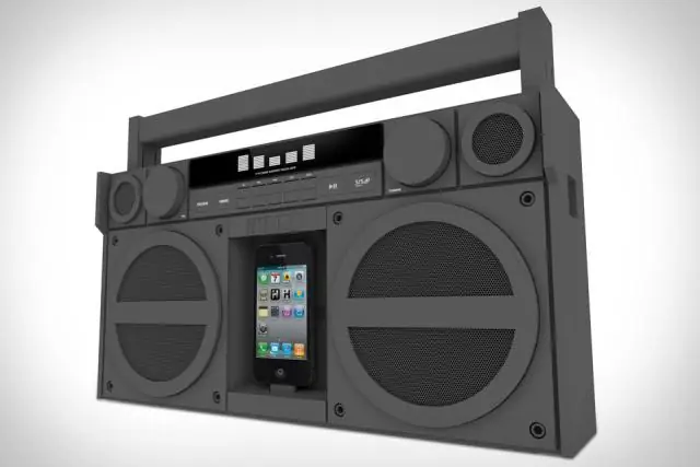 Boom Box Ipod Dock / Homemade IHome: 4 Langkah