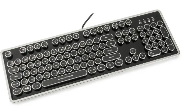 Teclado Steampunk: 12 etapas (com imagens)