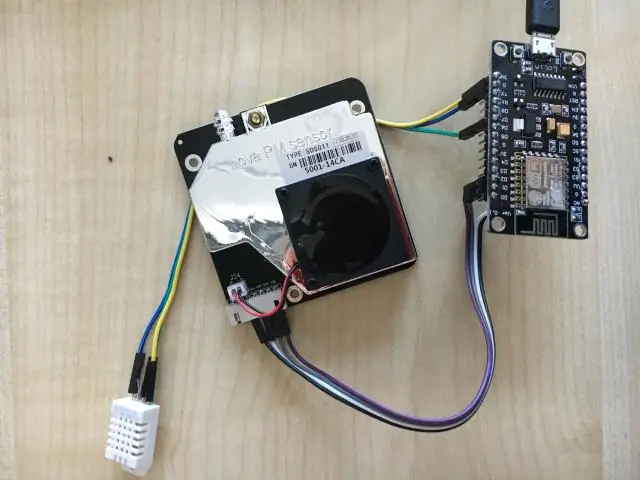 Arduino + temperatur + luftfuktighet: 4 steg