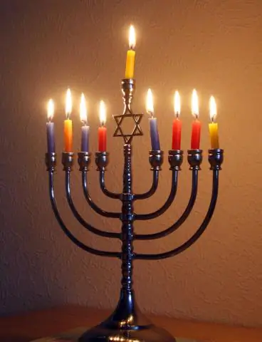 LED Hanukkah Menorah: 6 βήματα (με εικόνες)