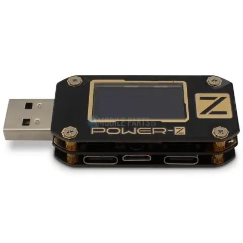 USB ispitivač napona i struje !! (verzija 1): 7 koraka