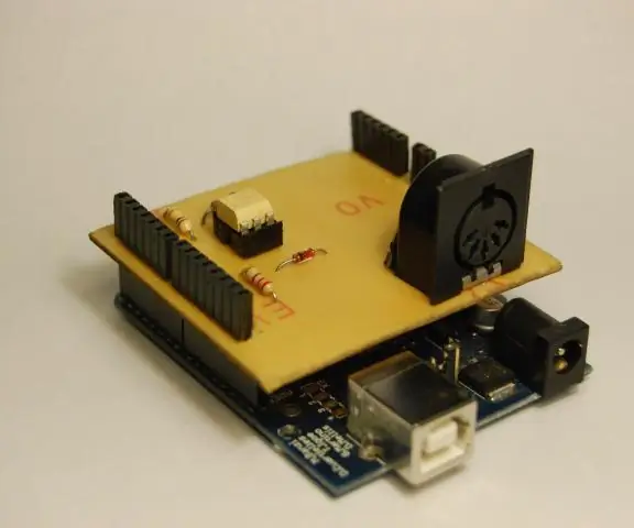 Arduino MIDI-in Shield: 4 ขั้นตอน