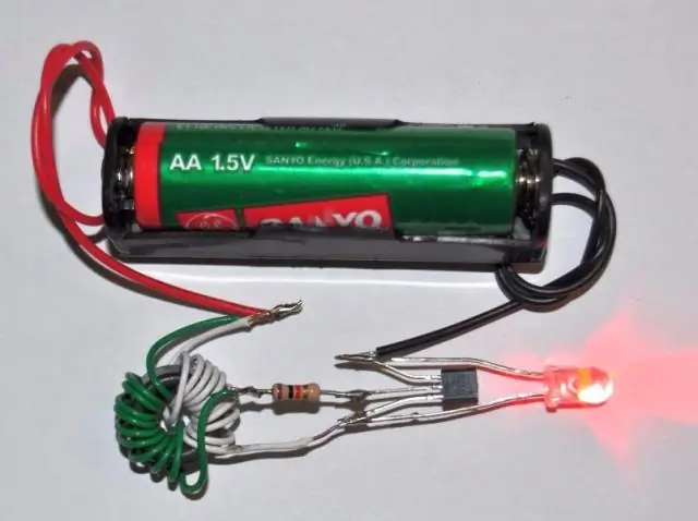 Joule Thief Dengan Motor Coils: 9 Langkah (dengan Gambar)