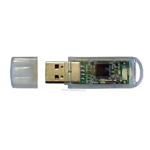 Kľúčenka USB na navíjanie pamäťovej karty Memory Stick II a III: 7 krokov