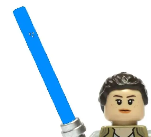 Lightsaber di Gimp: 10 Langkah