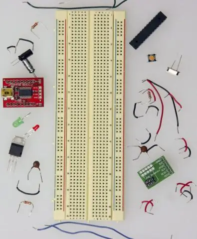 Bare Bones Breadboard Arduino Պիտակներ ՝ 4 քայլ