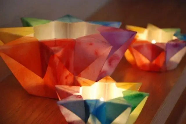 Origami Star LED Throwie: 3 vaihetta (kuvilla)