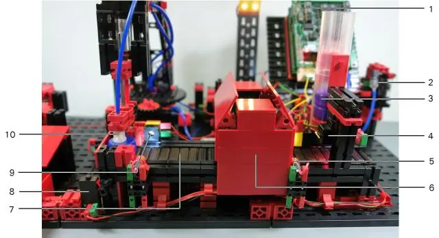 Fischertechnik LED Reaction Time Game: 7 trinn