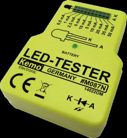 LED tester s nastavitelným proudem: 8 kroků